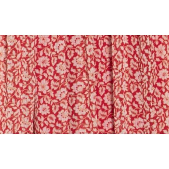 Tommy Hilfiger Floral Chiffon Mini Dress in Samba Red, Size 6 - Picture 4 of 11